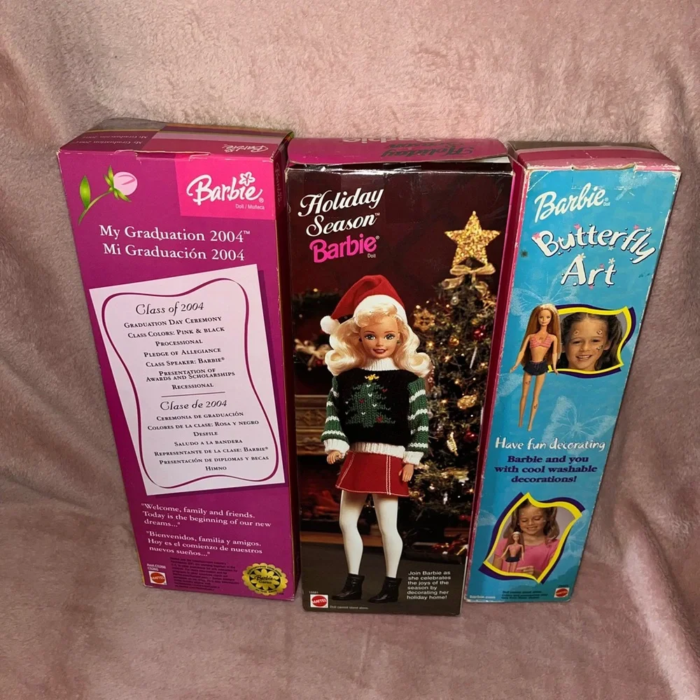 Barbie Butterfly Art, Holiday Season, Graduation 2004